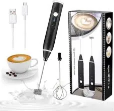 Rechargeable Beater - USB Adjustable Speed Milk Frother, Ideal for Coffee and Latte Art