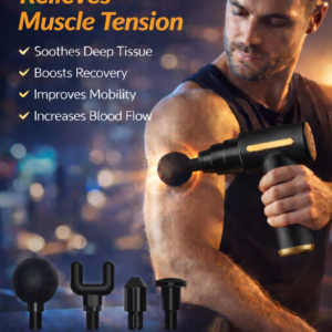 Portable Mini Massage Gun - Deep Tissue Massager for Muscle Relief