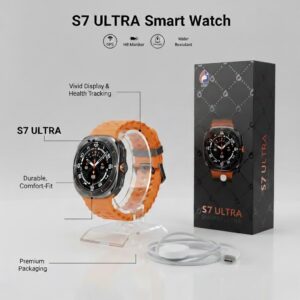 S7 ULTRA Smartwatch — GPS & Health Tracking with Durable Comfort-Fit Design