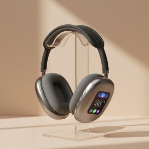 AKZ-617BT Super Bass Wireless Headphones – Foldable Bluetooth 5.3 Over-Ear Headset with Built-In Mic & High-Fidelity Stereo Sound