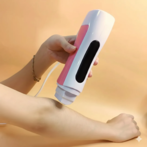 Professional Roll-On Wax Heater Kit – Portable Electric Depilatory Waxing System for Smooth Skin, Includes Wax Cartridge & Fast-Heating Base