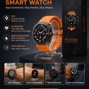 S7 ULTRA Smartwatch — GPS & Health Tracking with Durable Comfort-Fit Design